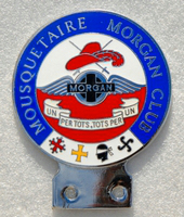 badge Morgan : Mousquetaire Morgan Club n153